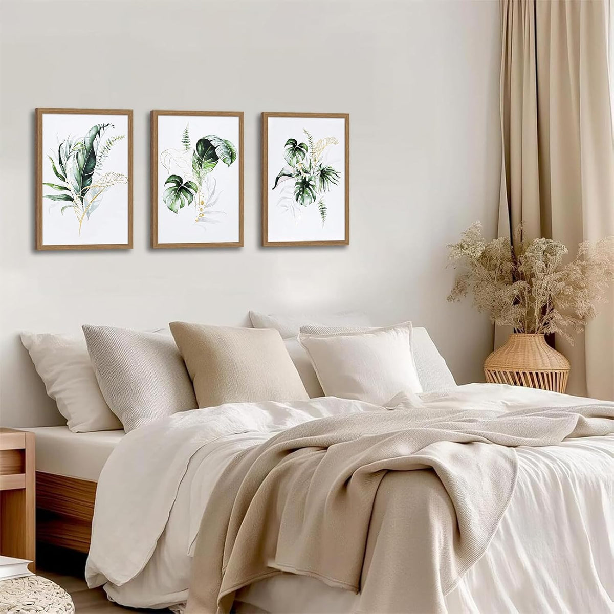 Framed Botanical Canvas Wall Art Prints